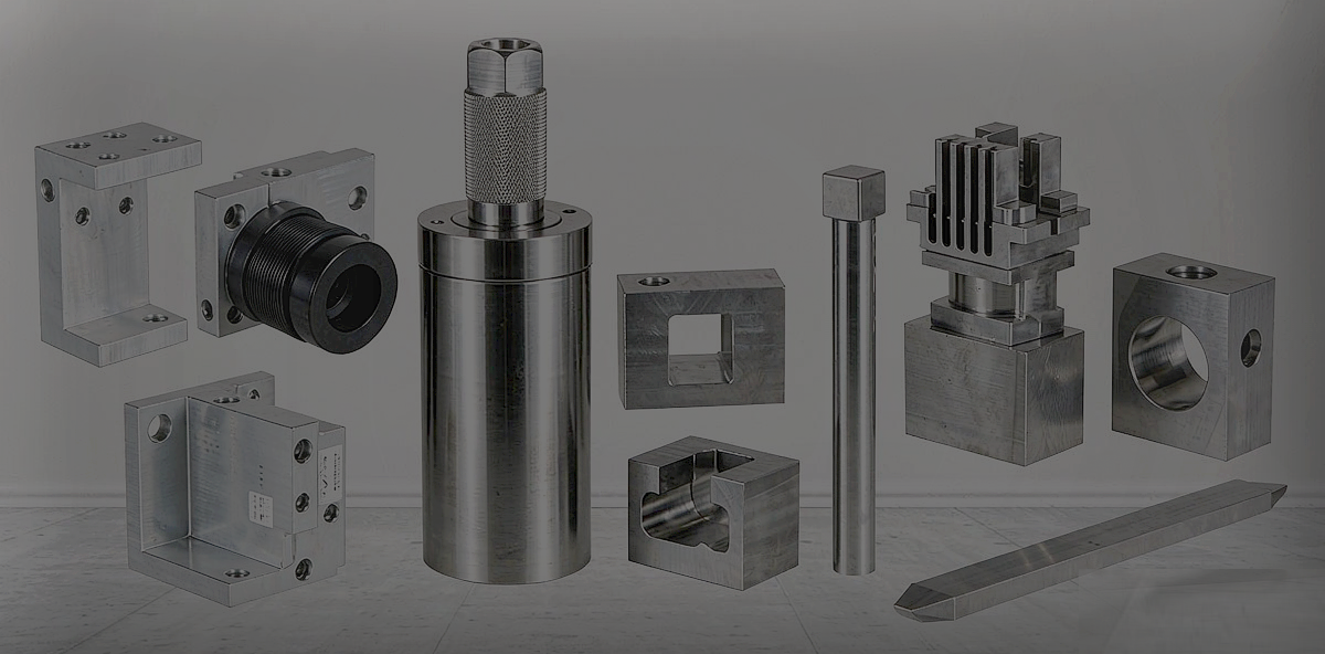 Precision CNC machined metal parts made by TechFoor
